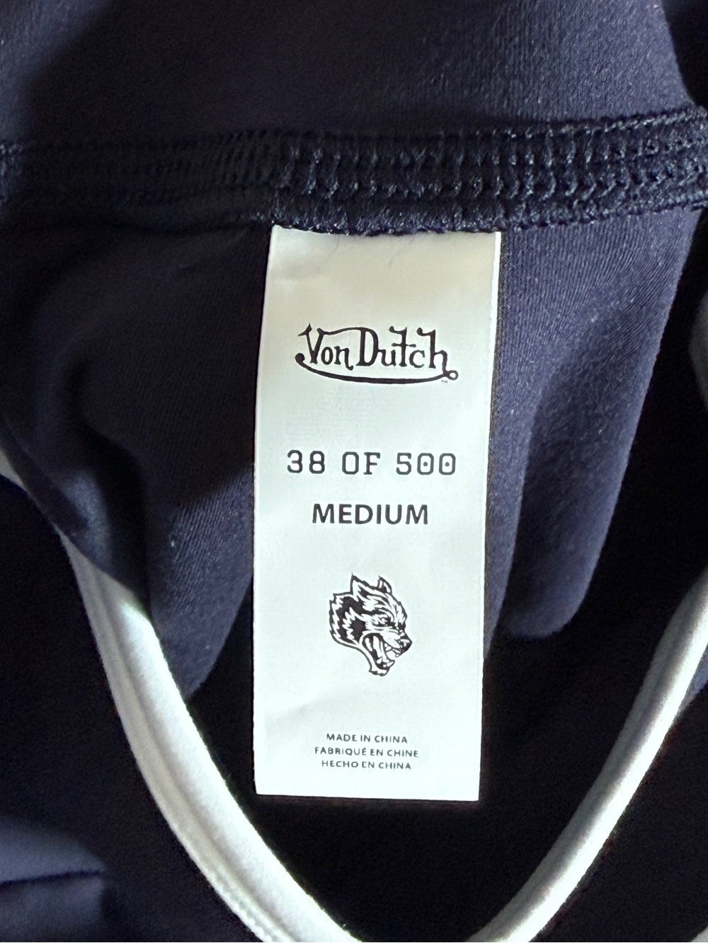 VD CHOPPER "PEARL" ENERGY LEGGINGS IN CLASSIC NAVY - Picture 3 of 3